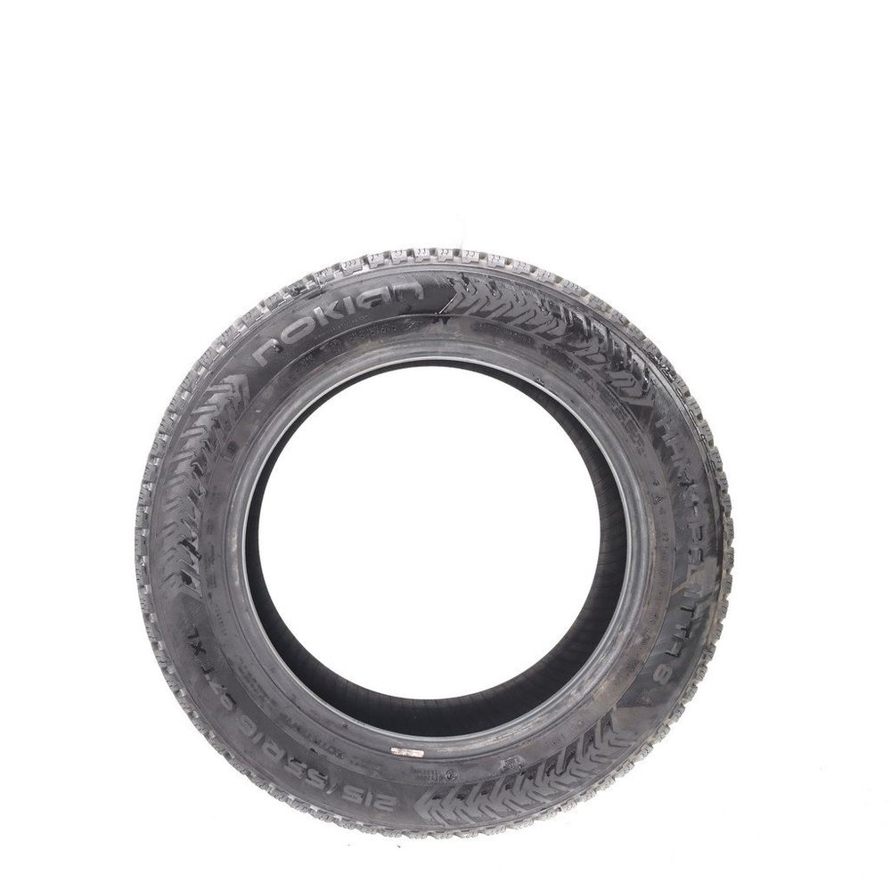 Set of (2) Used 215/55R16 Nokian Hakkapeliitta 8 97T - 10-10.5/32 - Image 6