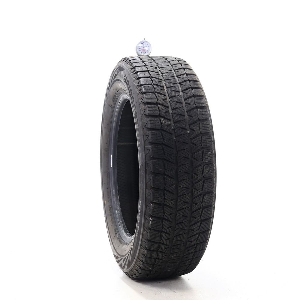 Set of (2) Used 215/65R17 Bridgestone Blizzak WS80 99T - 6.5-7/32 - Image 1