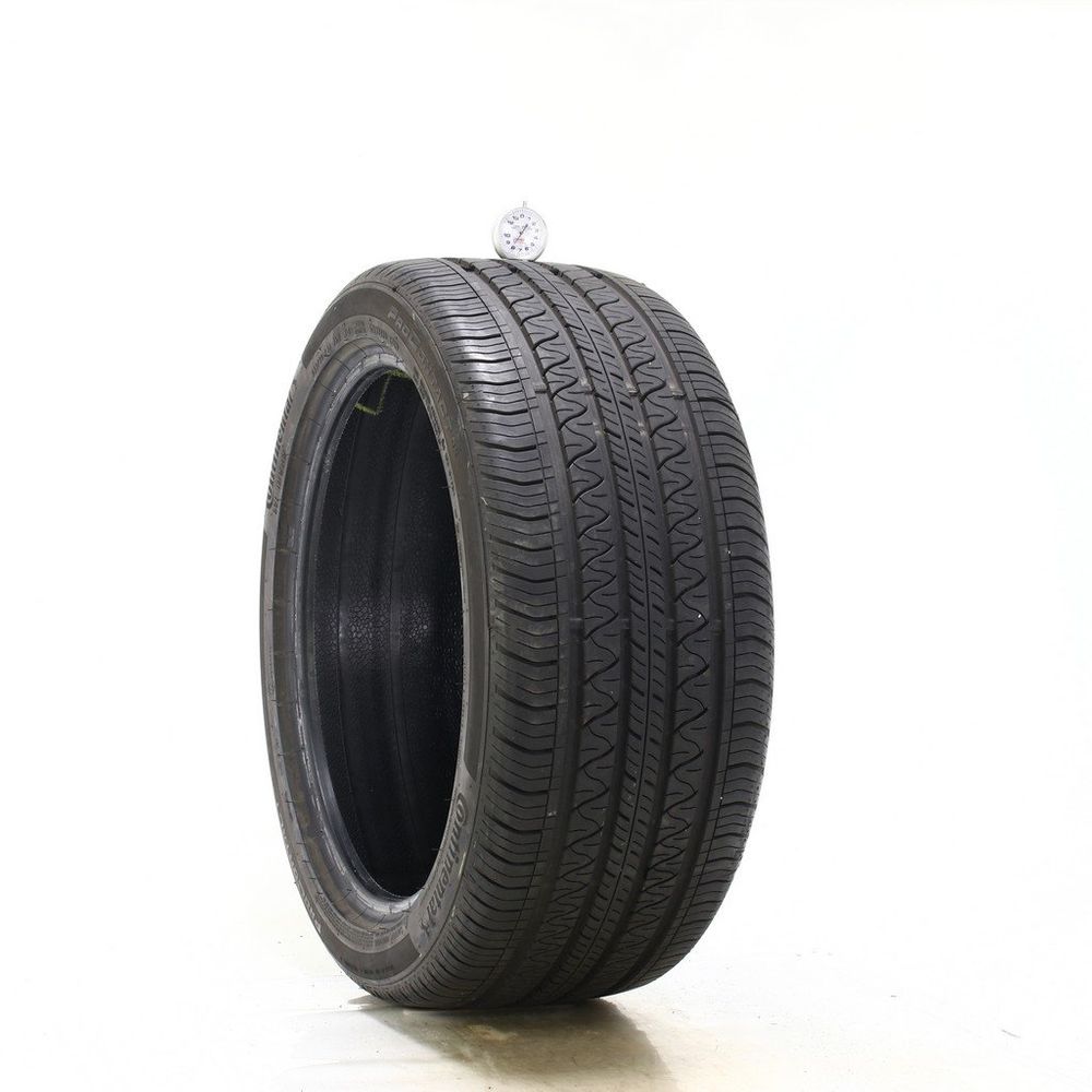 Set of (4) Used 255/40R19 Continental ProContact RX 96W - 8-8.5/32 - Image 1