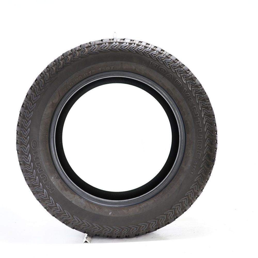 Set of (2) Used 265/60R18 Kumho Road Venture AT51 110T - 9/32 - Image 3