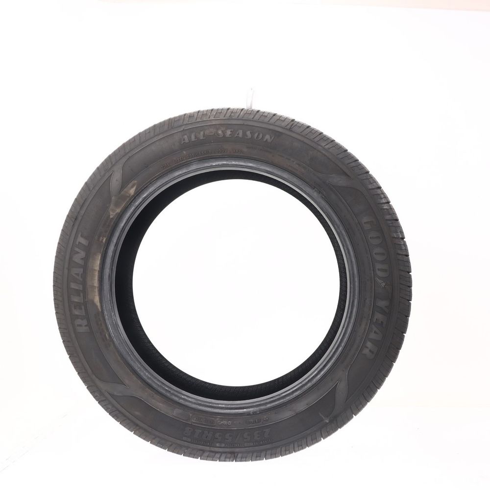 Set of (2) Used 235/55R18 Goodyear Reliant All-season 100V - 7.5-8/32 - Image 6