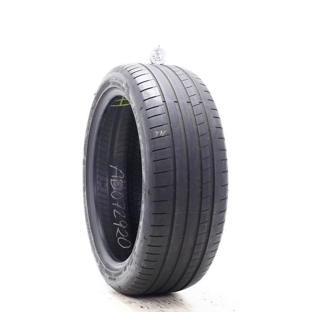 Set of (2) Used 225/45R19 Dunlop Sport Maxx RT2 DSST Run Flat 92W - 6-7.5/32 - Image 1