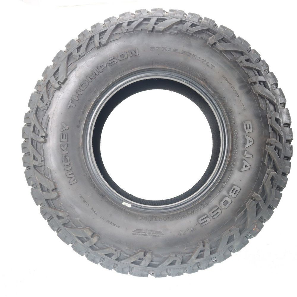 Set of (2) Used LT 37X12.5R17 Mickey Thompson Baja Boss A/T 124Q D - 14-14.5/32 - Image 3