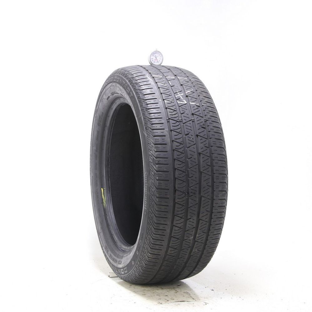 Set of (2) Used 255/50R19 Continental CrossContact LX Sport SSR MOE 107H - 6-6.5/32 - Image 1