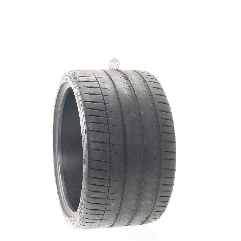 Set of (2) Used 345/25ZR21 Michelin Pilot Sport 4 S ZP 104Y - 7.5/32 - Image 1