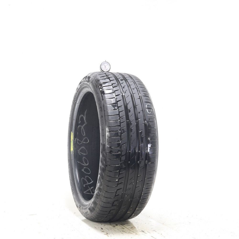 Set of (2) Used 225/45R19 Continental PremiumContact 6 SSR 92W - 6-7/32 - Image 1