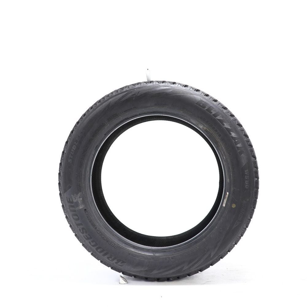 Set of (2) Used 205/55R16 Bridgestone Blizzak WS80 91H - 7.5/32 - Image 3