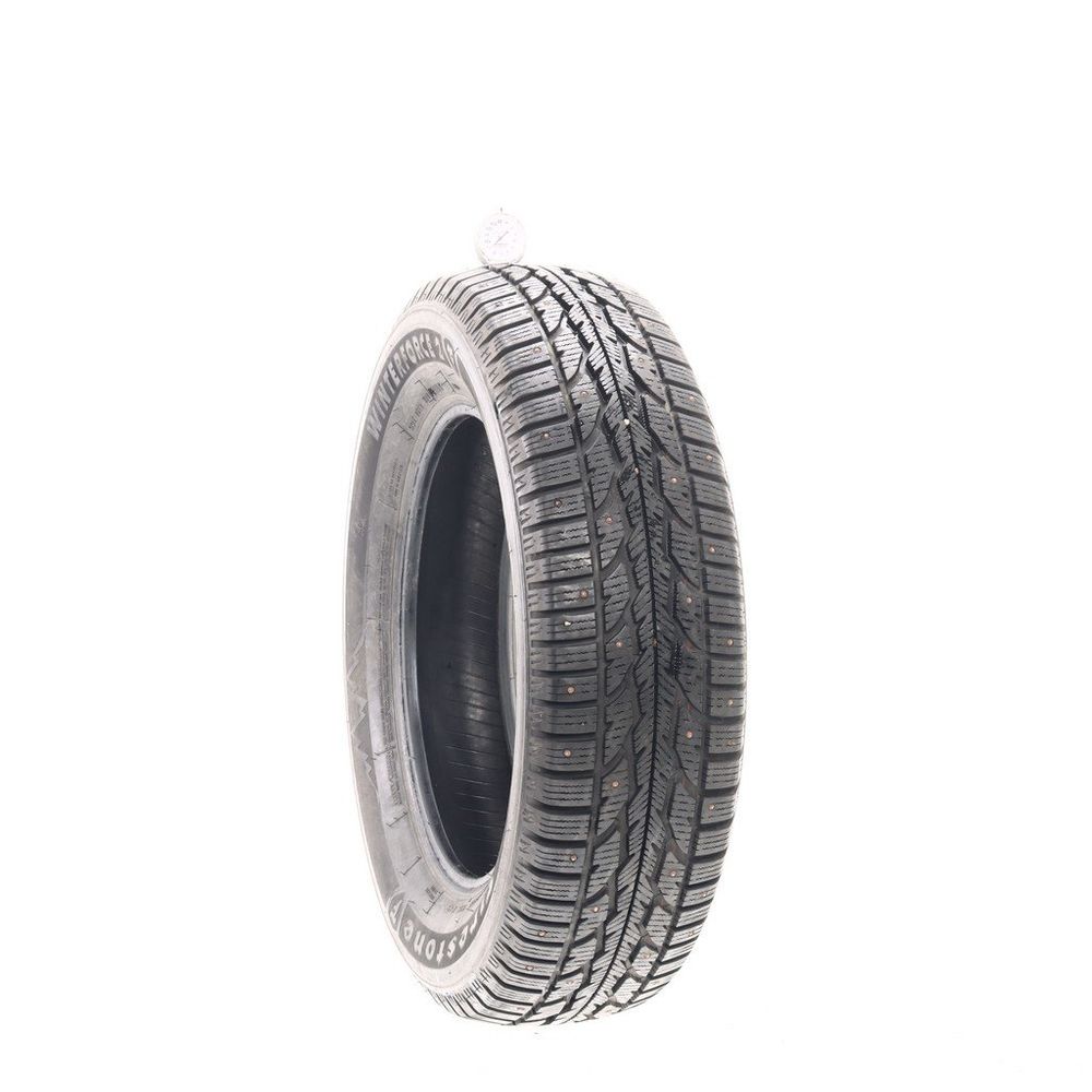 Used 215/65R17 Firestone Winterforce 2 Studded 99S - 8.5/32 - Image 1