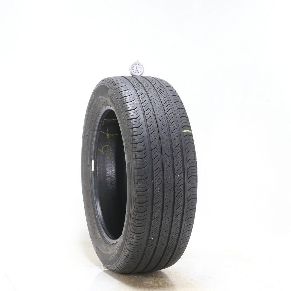 Set of (2) Used 225/55R18 Continental ProContact TX 98H - 6-7.5/32 - Image 1