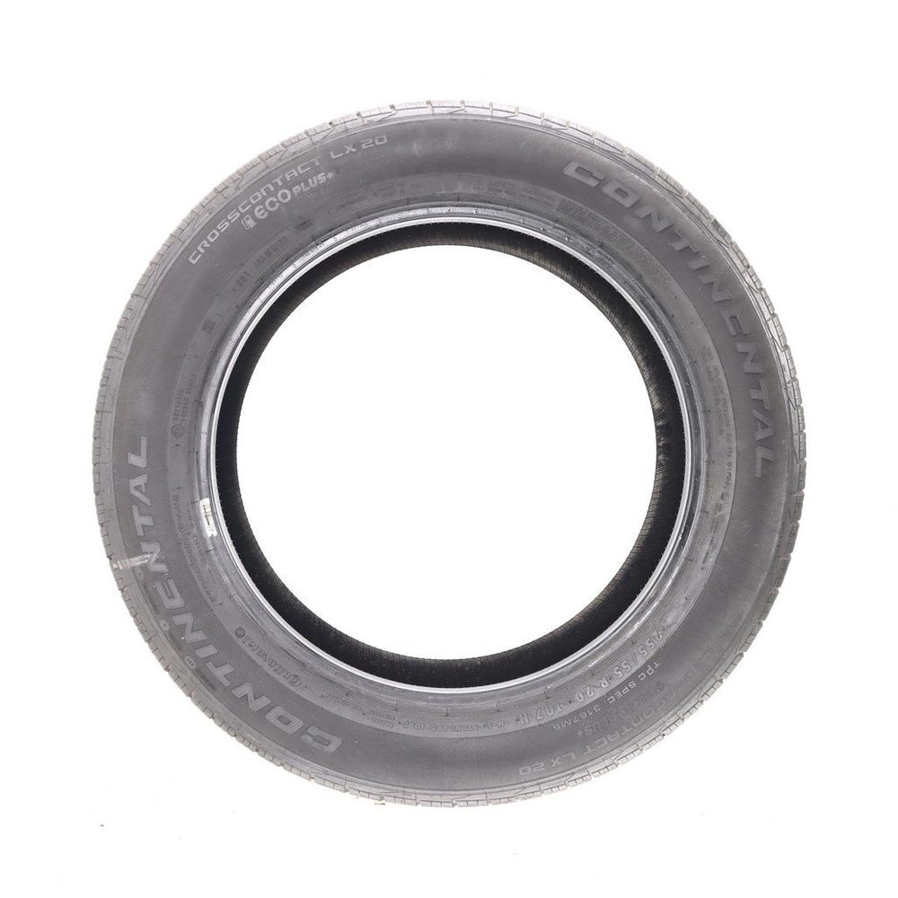 Set of (4) Used 255/55R20 Continental CrossContact LX20 107H - 9.5/32 - Image 3