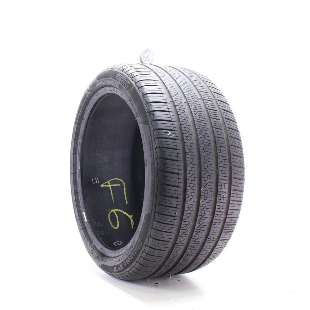 Set of (2) Used 295/35R20 Pirelli Cinturato P7 NO 105V - 8-8.5/32 - Image 1