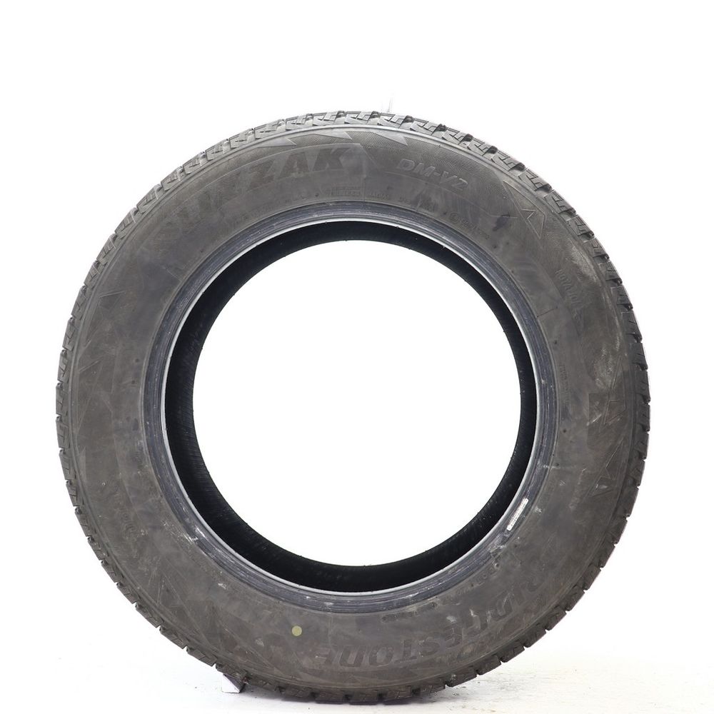 Set of (2) Used 245/60R18 Bridgestone Blizzak DM-V2 105S - 10.5-12/32 - Image 3