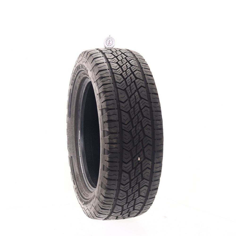 Set of (2) Used 245/60R18 Continental TerrainContact AT 105H - 7.5-8.5/32 - Image 1