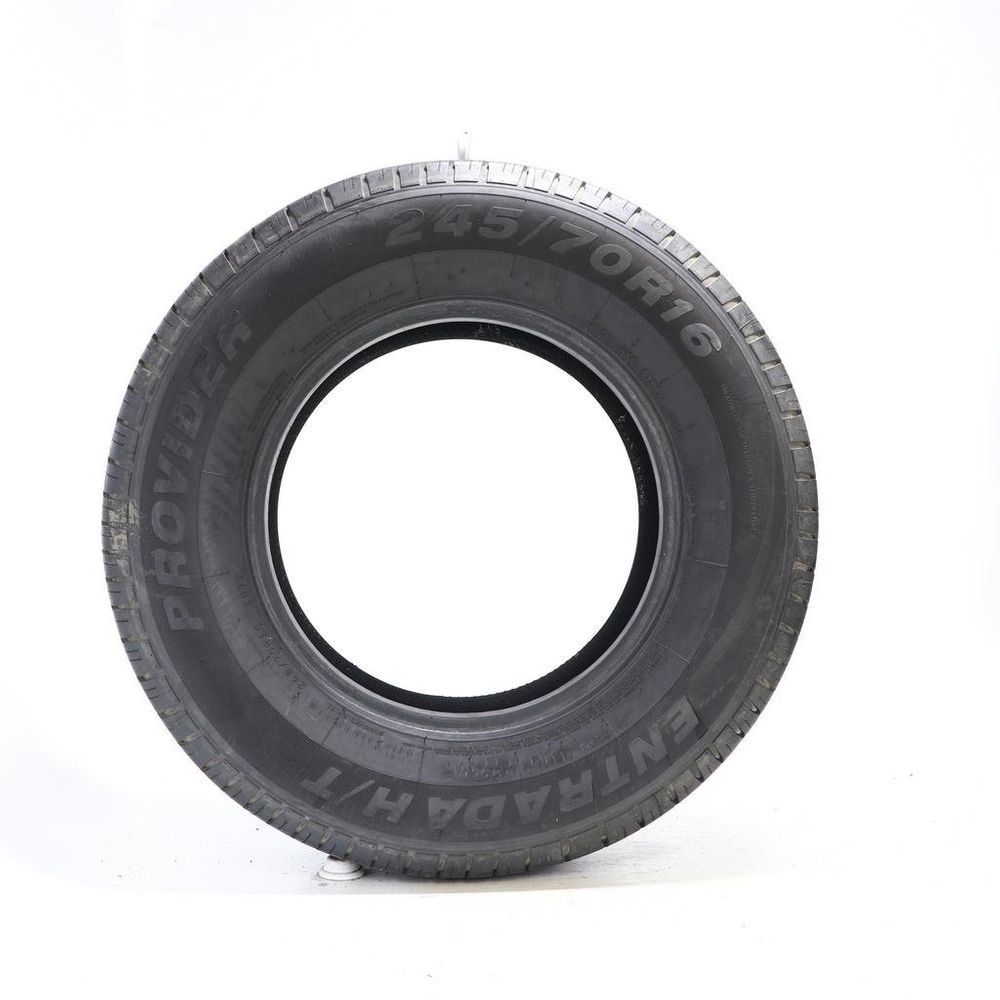 Set of (2) Used 245/70R16 Provider Entrada H/T 107T - 9/32 - Image 3