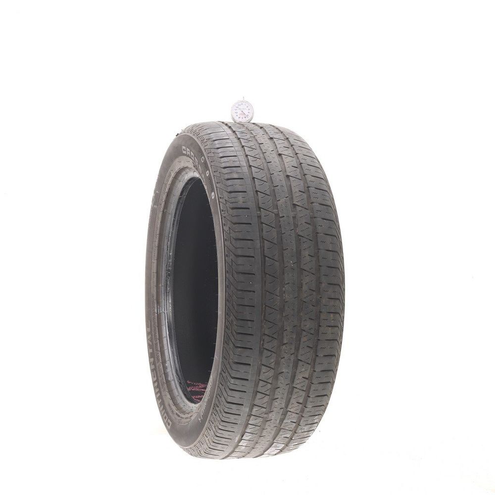 Set of (2) Used 235/55R19 Continental CrossContact LX Sport MGT 101W - 5.5-6.5/32 - Image 1