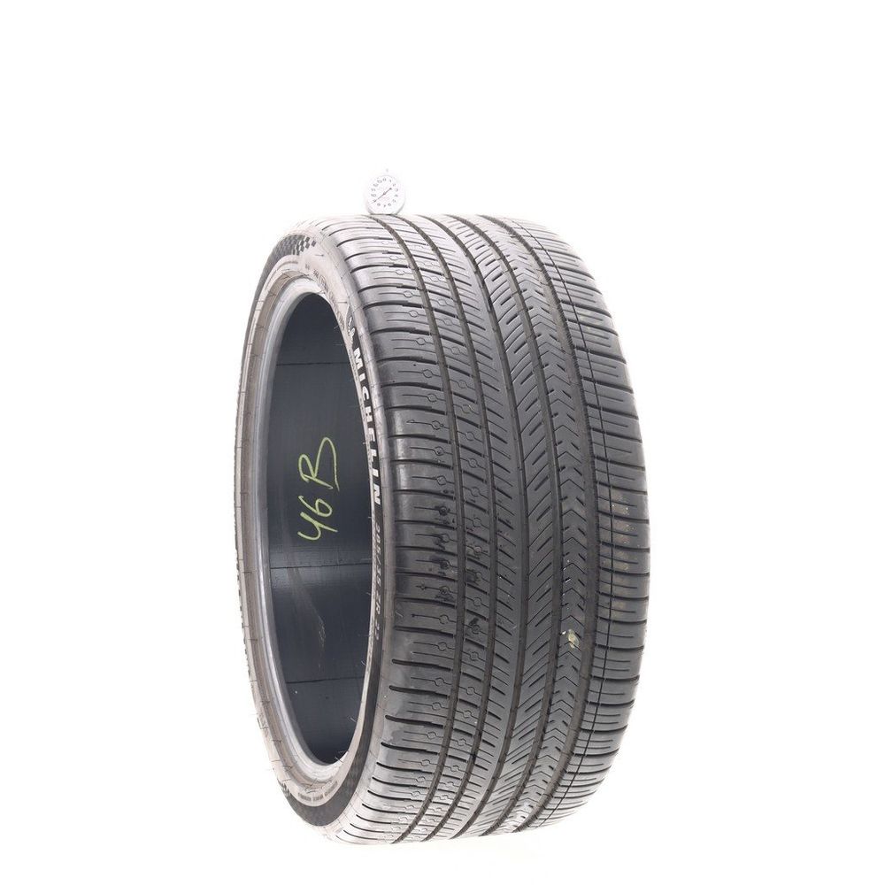 Set of (2) Used 285/35ZR22 Michelin Pilot Sport All Season 4 106Y - 9-9.5/32 - Image 1