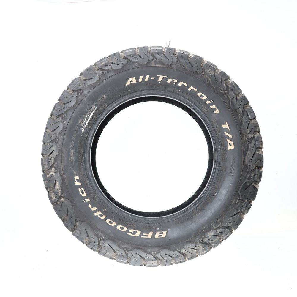 Set of (2) Used LT 245/75R17 BFGoodrich All-Terrain T/A KO2 121/118S E - 10-11/32 - Image 3