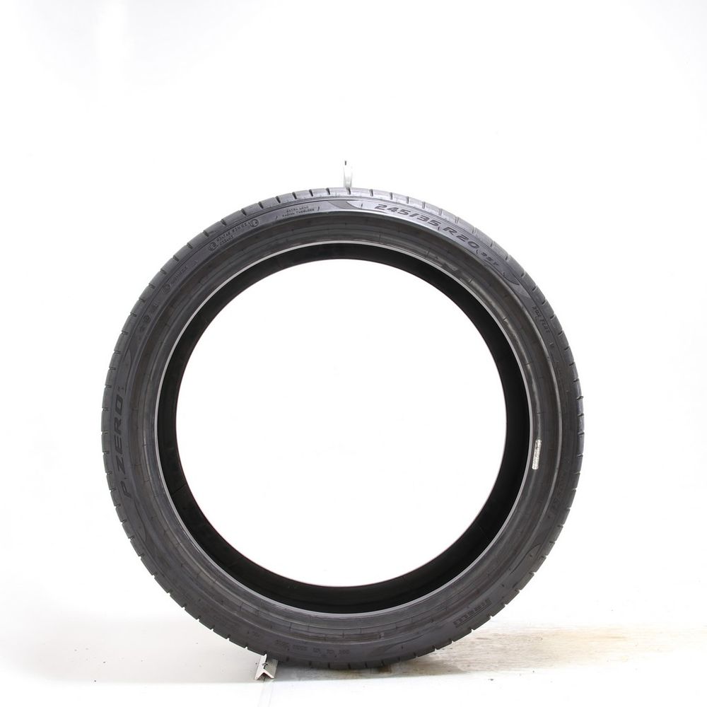 Set of (2) Used 245/35R20 Pirelli P Zero PZ4 MOE Run Flat 95Y - 5.5-6.5/32 - Image 3