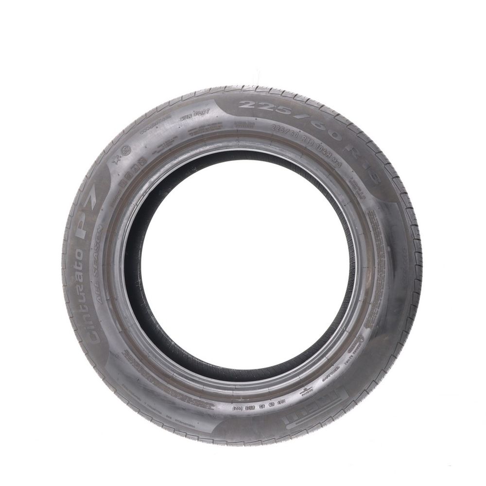 Set of (4) Used 225/60R18 Pirelli Cinturato P7 Run Flat 104H - 6.5-8/32 - Image 6