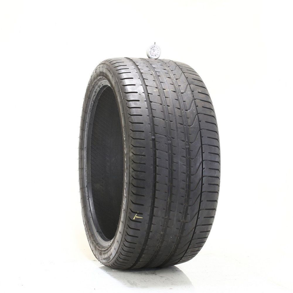Set of (2) Used 295/35R21 Pirelli P Zero N1 107Y - 6-6.5/32 - Image 1