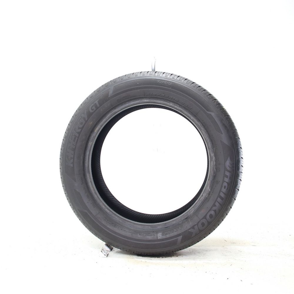 Set of (2) Used 215/55R16 Hankook Kinergy GT 93H - 4.5-5/32 - Image 6