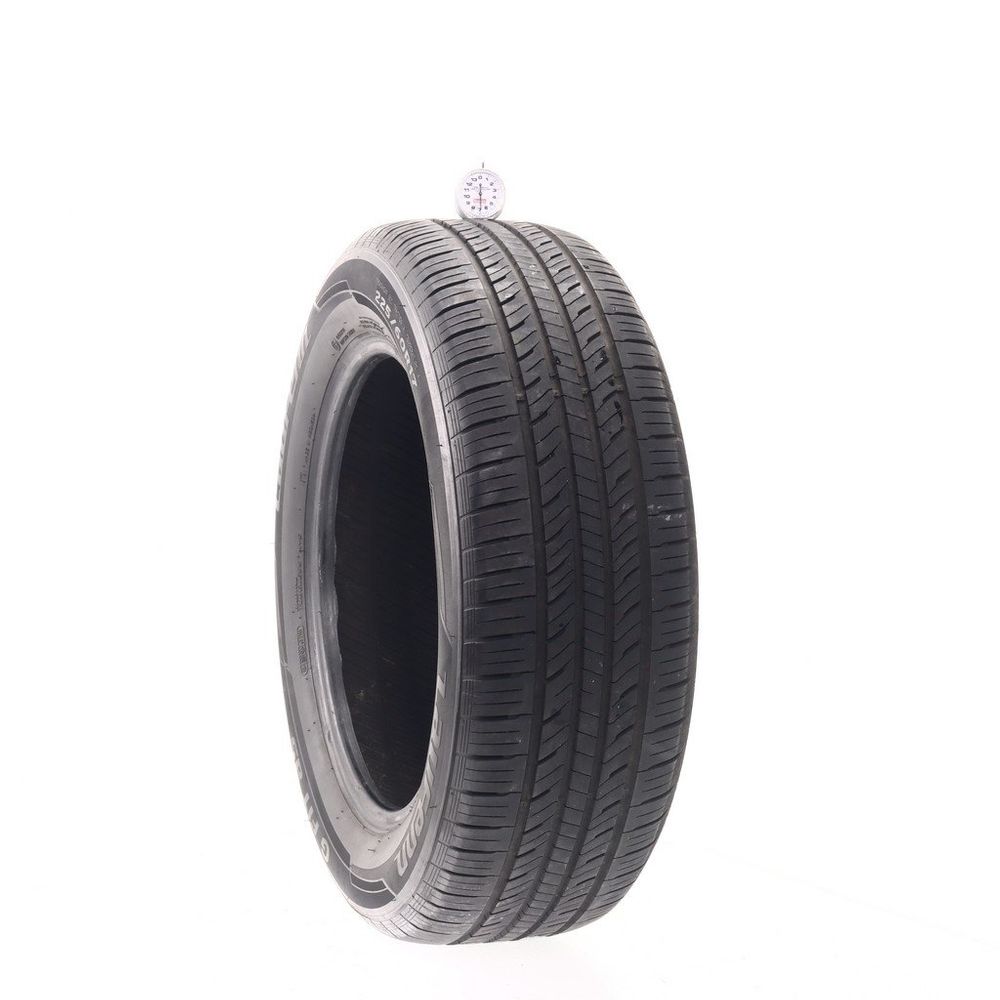 Set of (2) Used 225/60R17 Laufenn G Fit AS 99T - 7-8/32 - Image 1