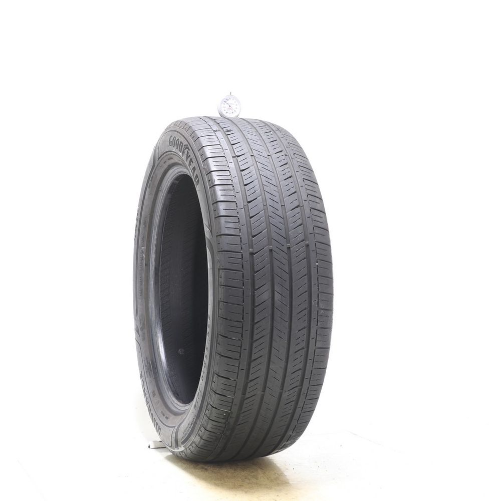 Set of (4) Used 235/55R19 Goodyear Assurance Finesse 101H - 5-6/32 - Image 1