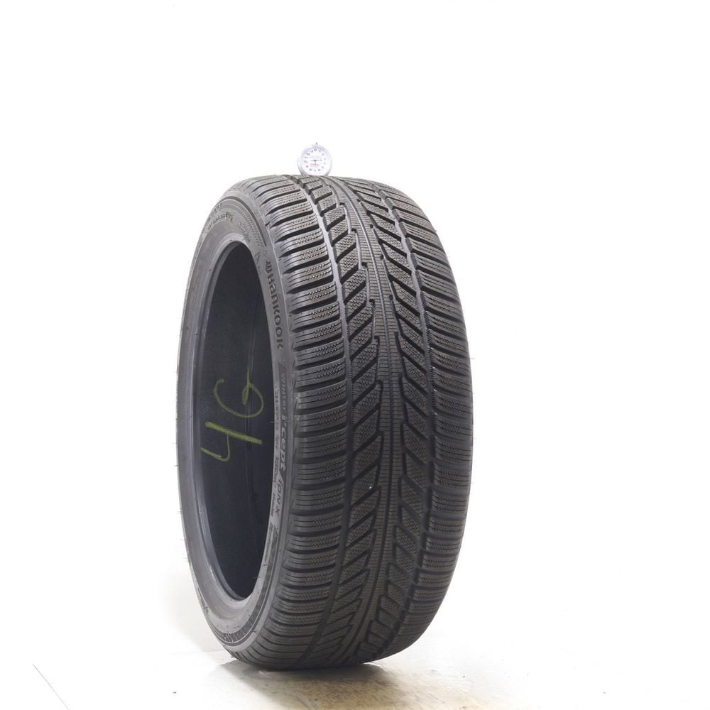 Set of (2) Used 255/40R20 Hankook Winter iCept iON X IW01A 101V - 10/32 - Image 1