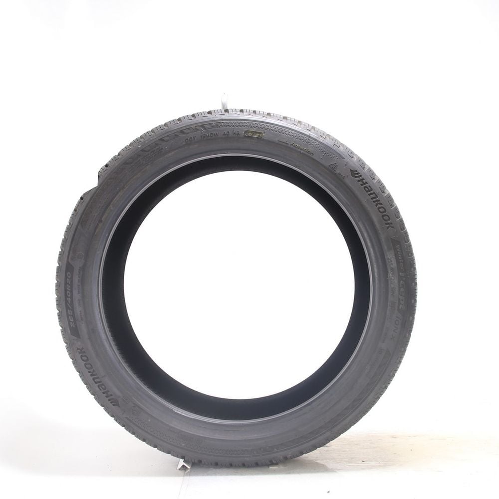 Set of (2) Used 255/40R20 Hankook Winter iCept iON X IW01A 101V - 10/32 - Image 3