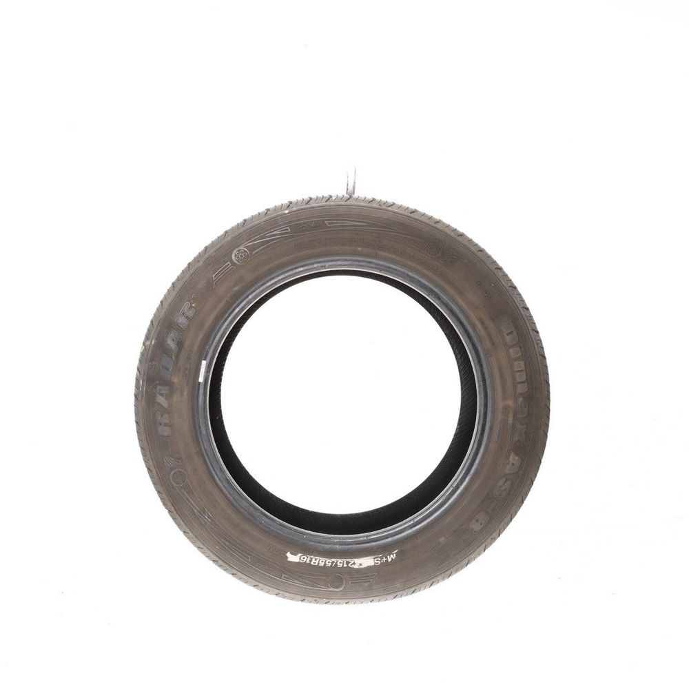 Set of (4) Used 215/55R16 Radar Dimax AS-8 93V - 7.5-9/32 - Image 3