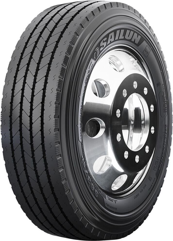 Set of (2) New 245/70R19.5 Sailun S637 SP 136M - Image 1