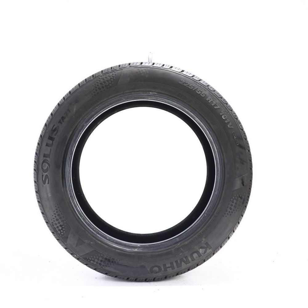 Set of (2) Used 225/55R17 Kumho Solus TA71 101V - 8-8.5/32 - Image 6