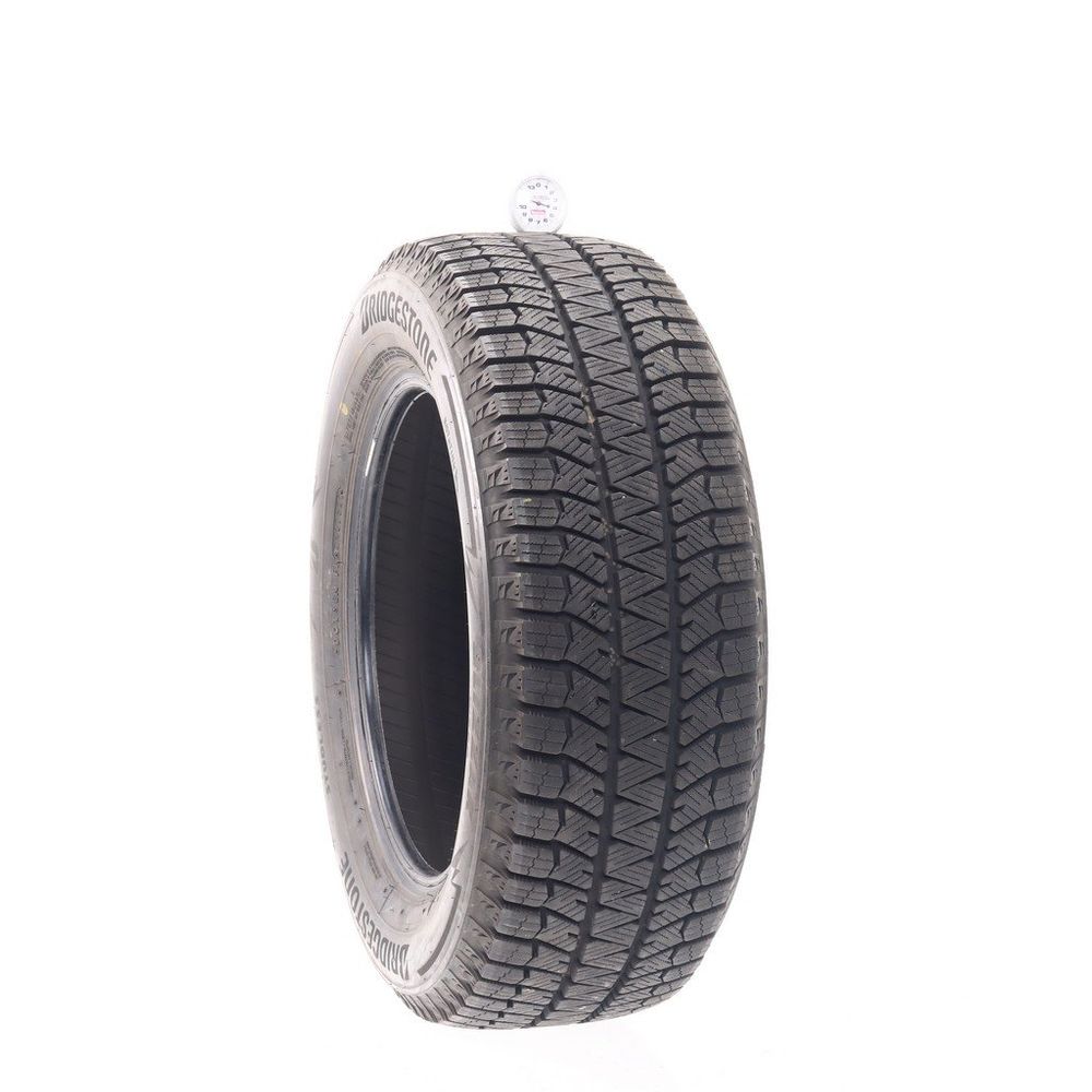 Set of (2) Used 215/60R16 Bridgestone Blizzak WS90 Studless 95H - 10-11/32 - Image 4