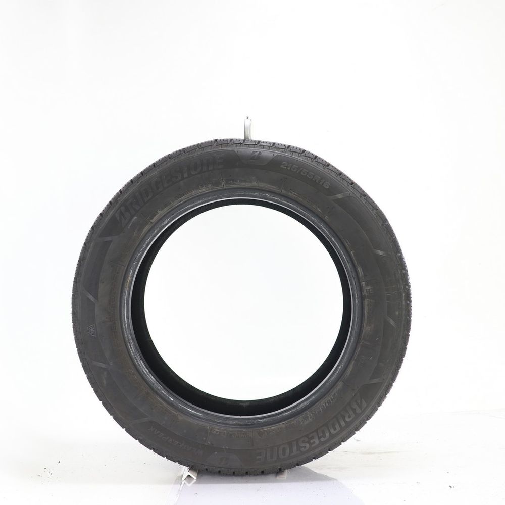 Set of (2) Used 215/55R16 Bridgestone WeatherPeak 93H - 7.5-8/32 - Image 3