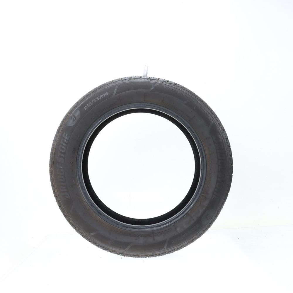 Set of (2) Used 215/55R16 Bridgestone WeatherPeak 93H - 7.5-8/32 - Image 6