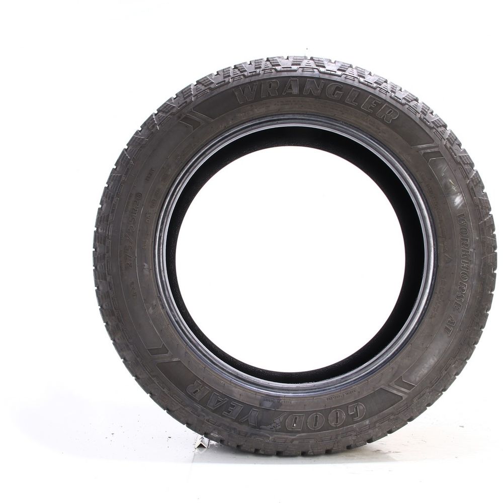 Set of (2) Used 275/55R20 Goodyear Wrangler Workhorse AT 113T - 6.5-7.5/32 - Image 3