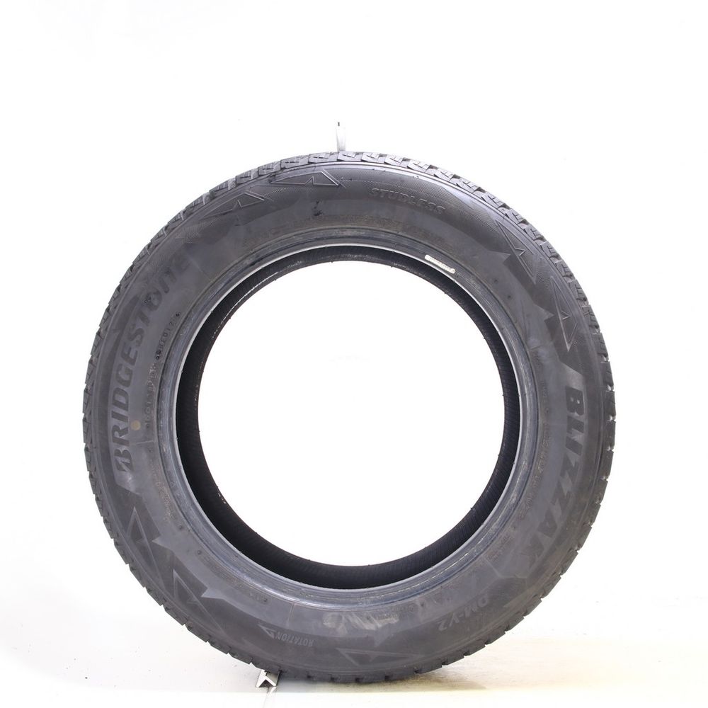 Set of (2) Used 235/60R18 Bridgestone Blizzak DM-V2 107S - 5/32 - Image 3