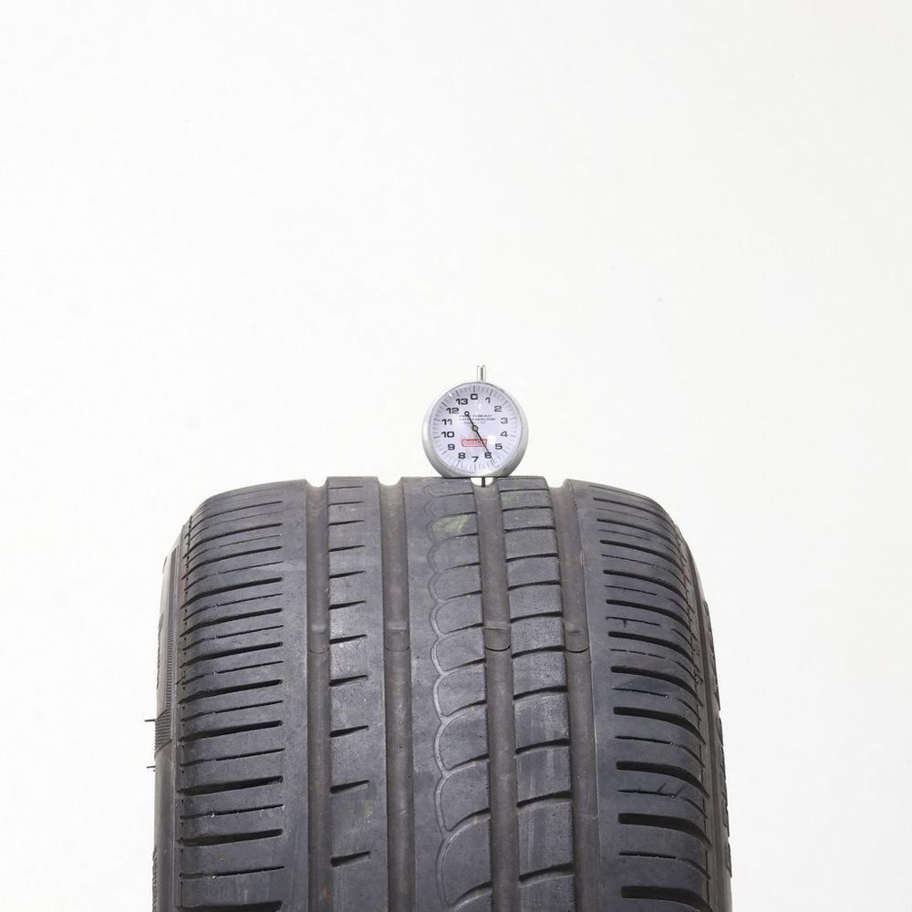 Set of (2) Used 255/40ZR18 Pirelli P Zero Rosso 95Y - 5.5-6.5/32 - Image 2