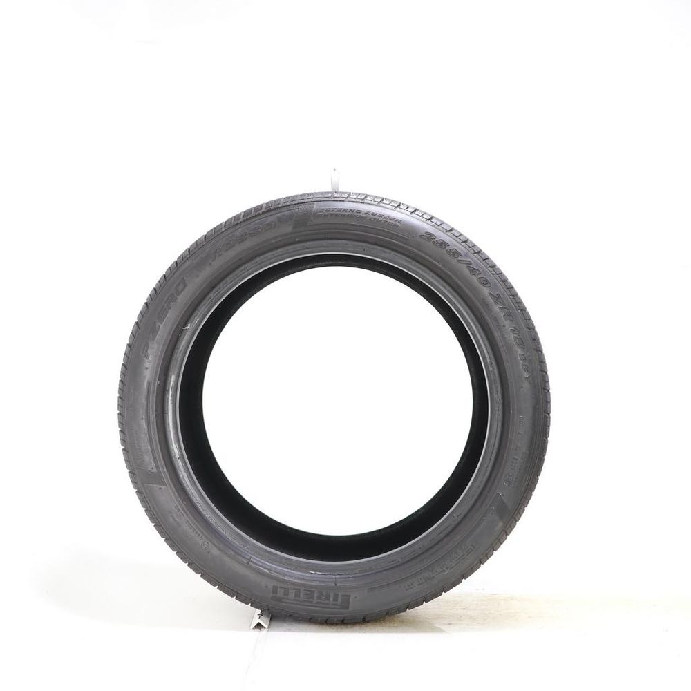 Set of (2) Used 255/40ZR18 Pirelli P Zero Rosso 95Y - 5.5-6.5/32 - Image 6