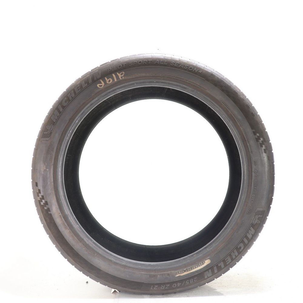 Used 285/40ZR21 Michelin Pilot Sport All Season 4 109Y - 9/32 - Image 3