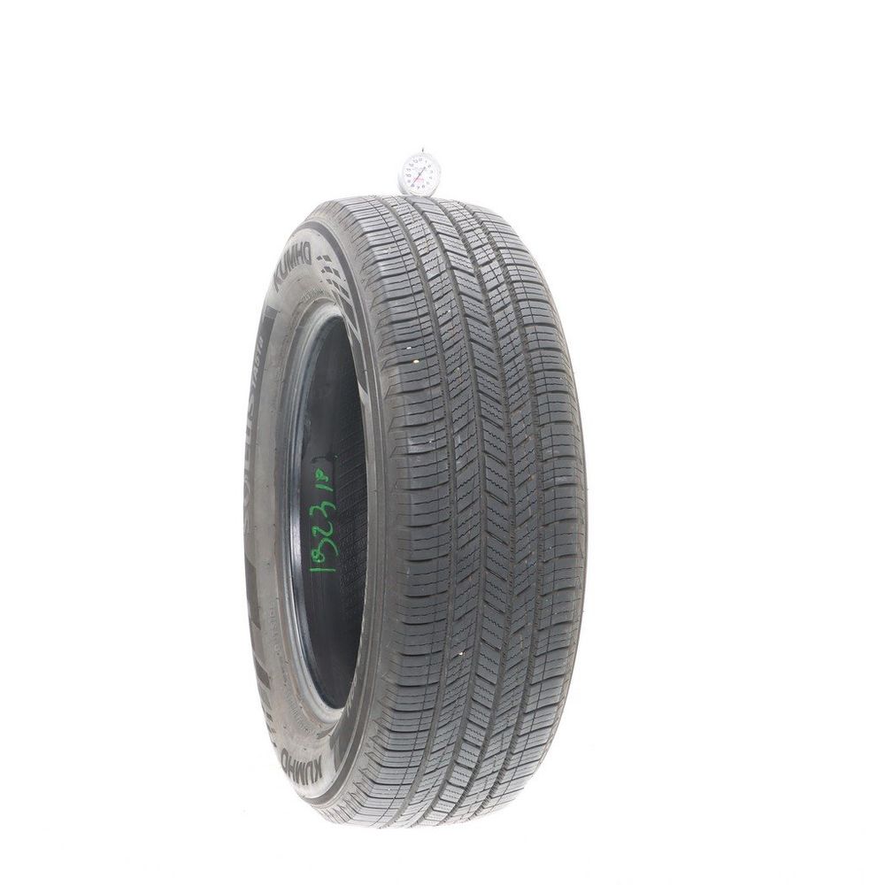 Set of (2) Used 225/60R17 Kumho Solus TA51a 99H - 8-9/32 - Image 1