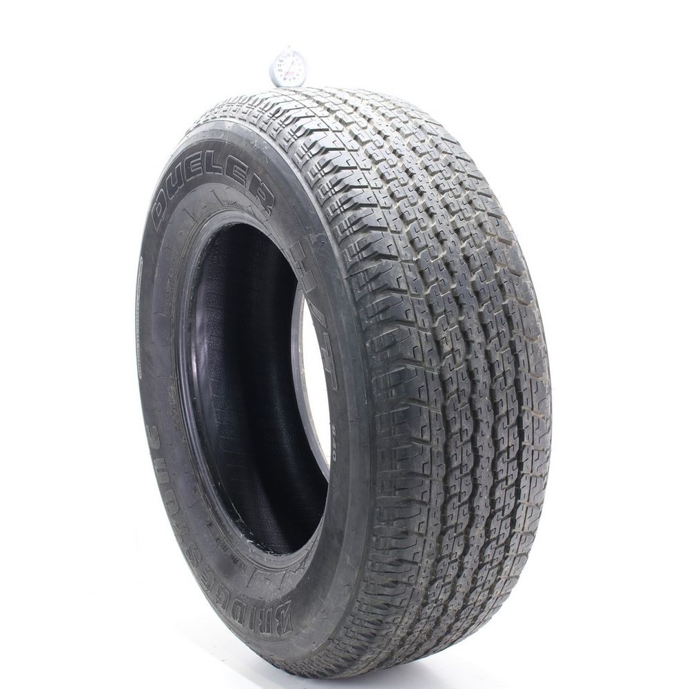 Set of (2) Used 265/65R17 Bridgestone Dueler H/T 840 110S - 8-9.5/32 - Image 1