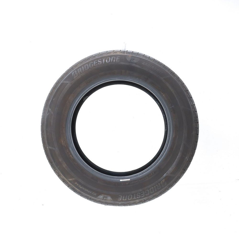 Set of (4) Used 225/65R17 Bridgestone WeatherPeak 102H - 6/32 - Image 3