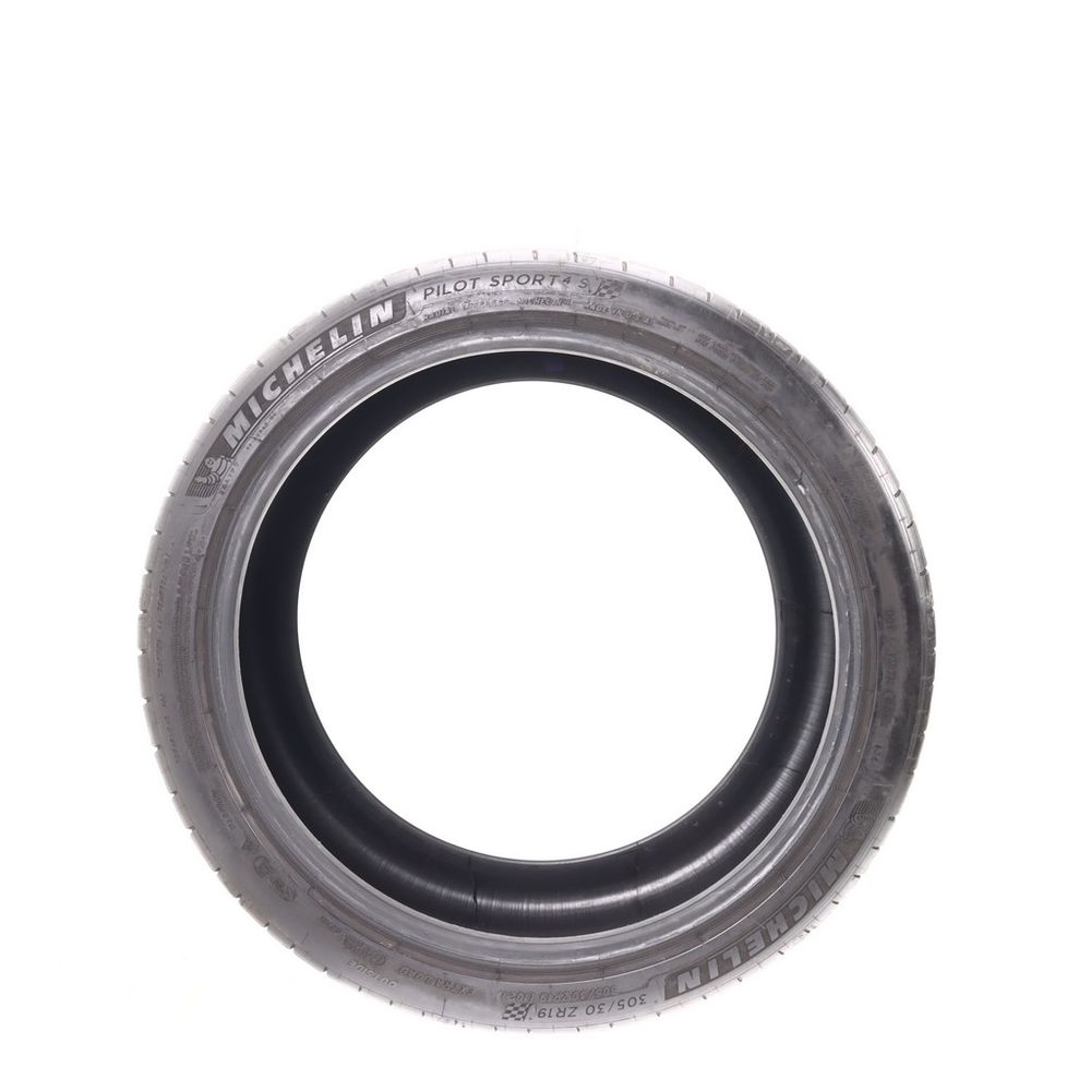Used 305/30ZR19 Michelin Pilot Sport 4 S 102Y - 7.5/32 - Image 3