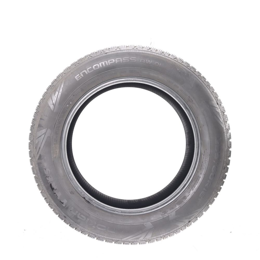Set of (2) Used 235/60R18 Nokian Encompass AW01 107V - 9/32 - Image 3