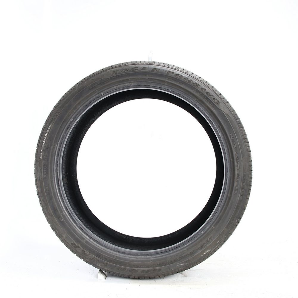 Set of (2) Used 245/40R20 Goodyear Eagle Touring 99W - 7.5-9/32 - Image 3