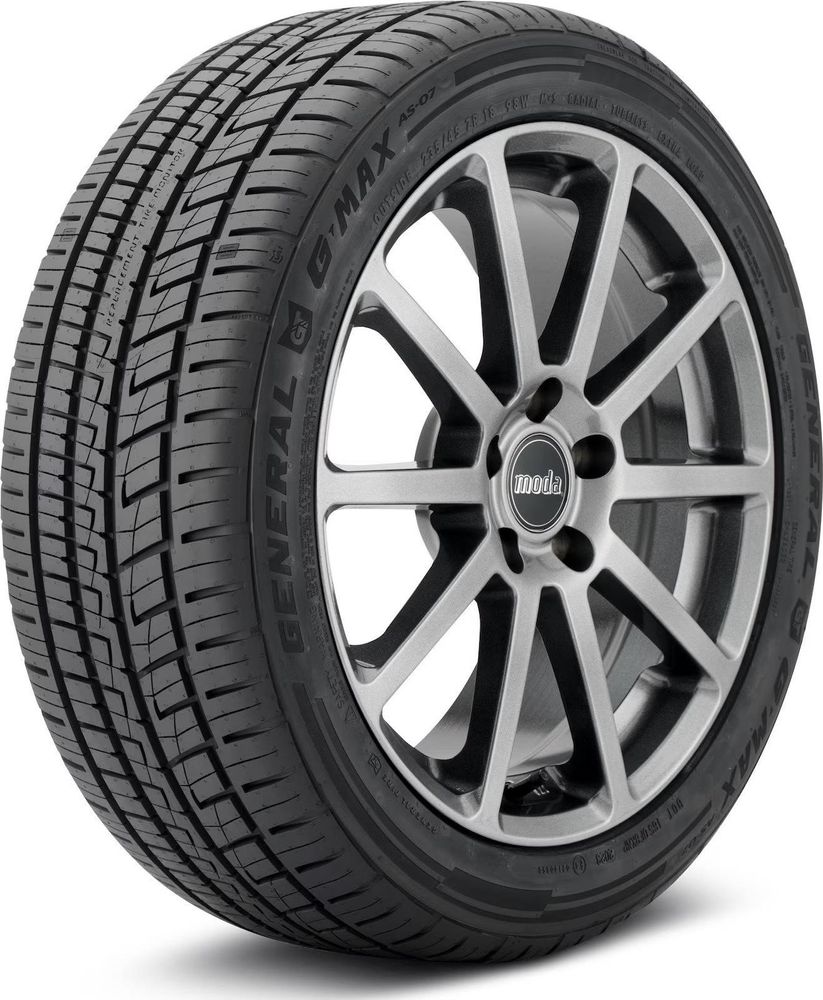 Set of (2) New 205/45R16 General G-MAX AS-07 83W - Image 1