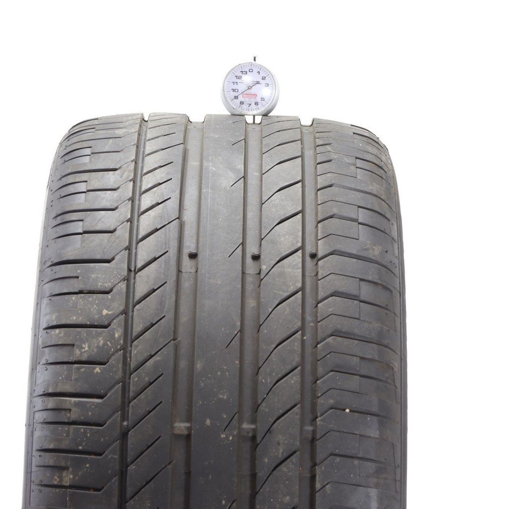 Set of (2) Used 295/40R22 Continental ContiSportContact 5 SUV ContiSilent 112Y - 9/32 - Image 2