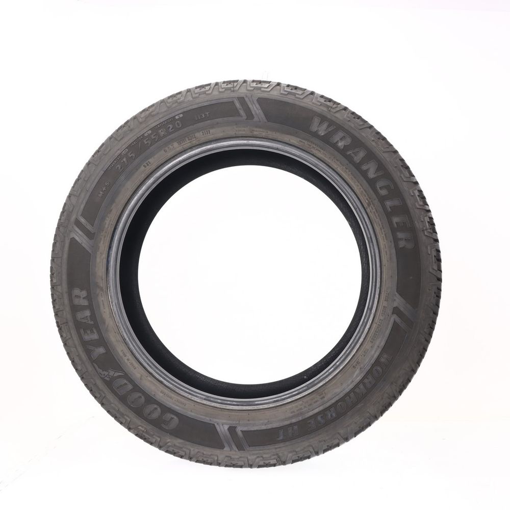 Set of (2) Used 275/55R20 Goodyear Wrangler Workhorse HT 113T - 9.5-11/32 - Image 3