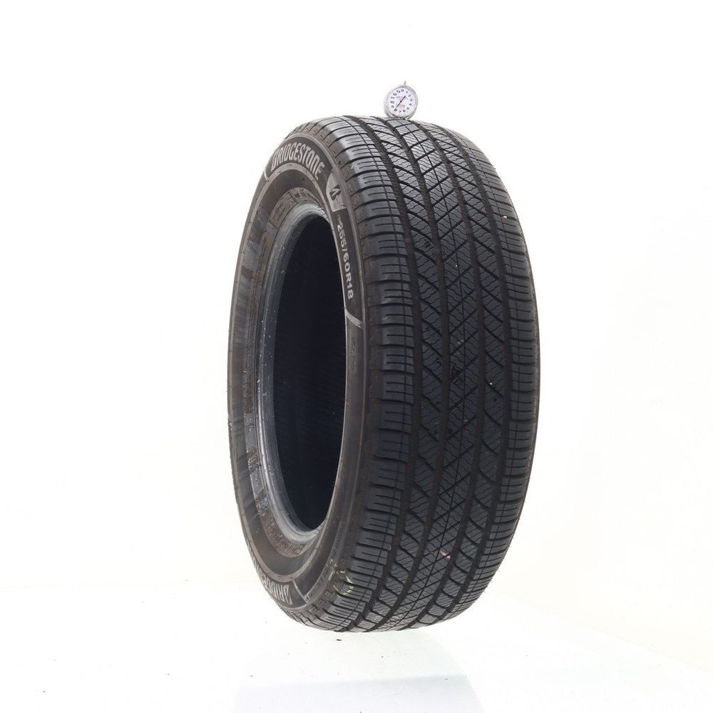 Set of (2) Used 255/60R18 Bridgestone Alenza AS Ultra 112V - 8/32 - Image 1